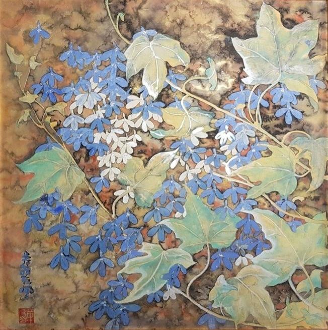Yeux bleus de Lobelia